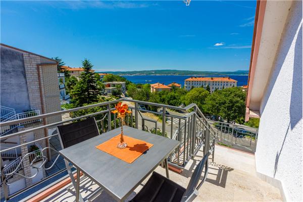 Apartment A2, for 3 persons