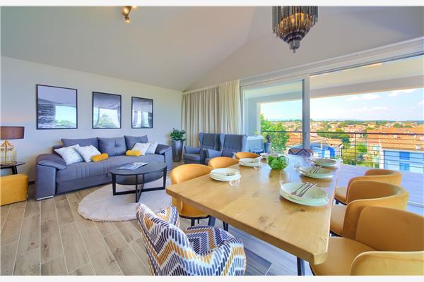 Apartment A1, for 8 persons