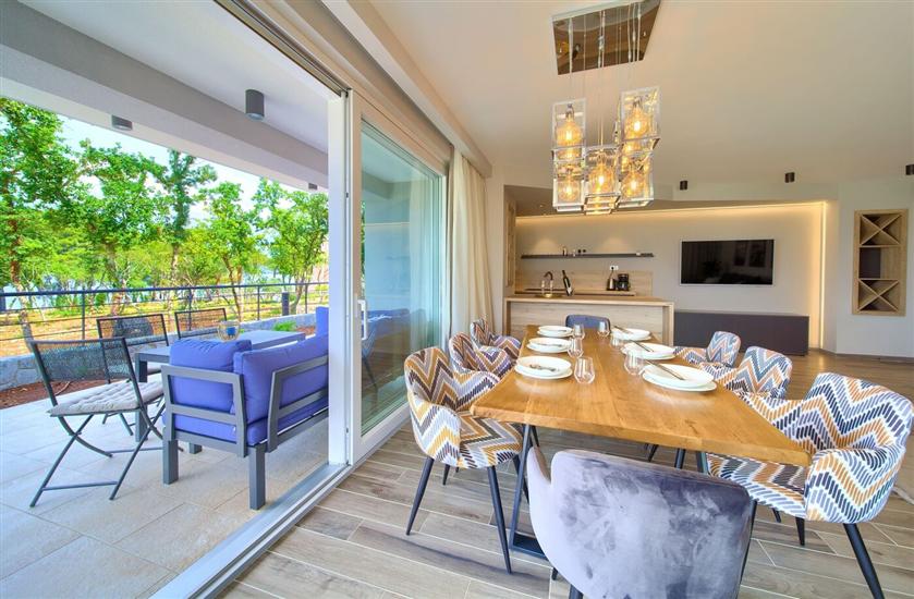 Apartment A1, for 8 persons