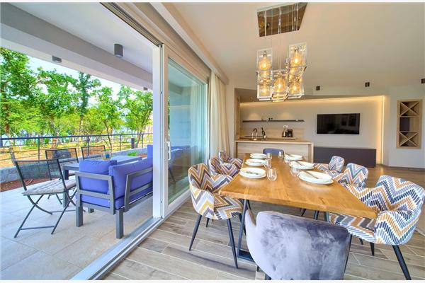 Apartment A1, for 8 persons