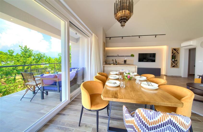 Apartment A2, for 8 persons