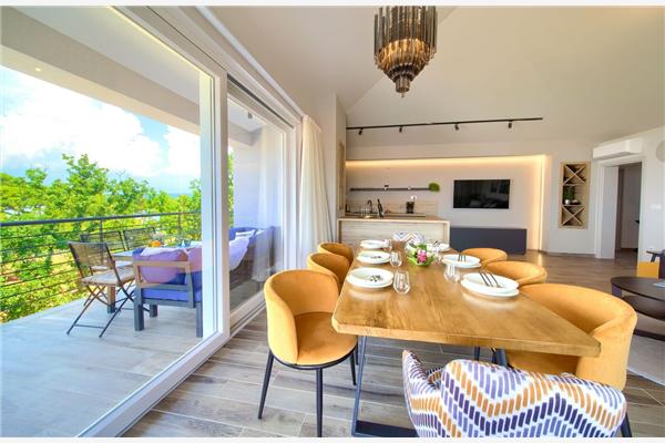 Apartment A2, for 8 persons