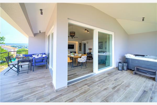 Apartment A2, for 8 persons