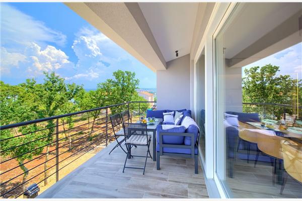 Apartment A2, for 8 persons