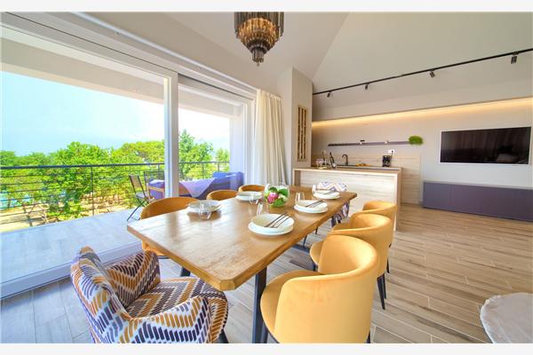 Apartment A3, for 8 persons