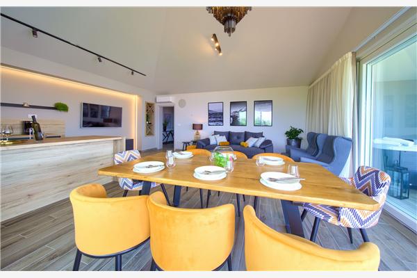 Apartment A3, for 8 persons