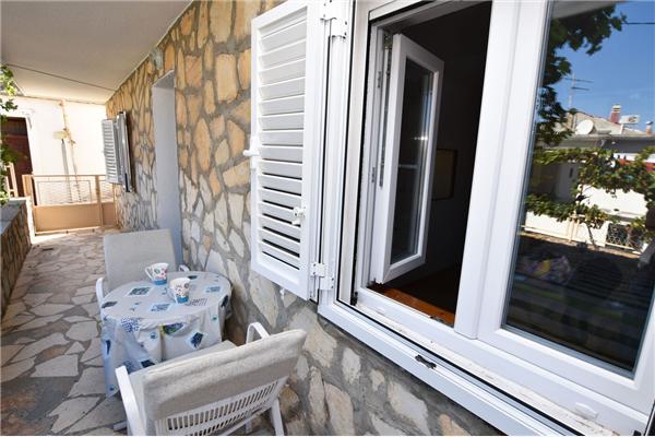 Apartment A1, for 2 persons