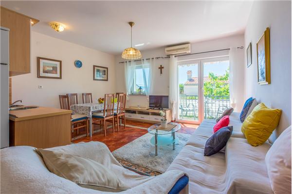 Apartment A1, for 4 persons