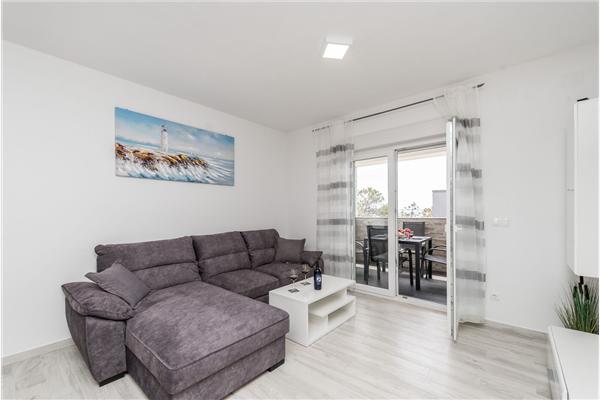 Apartment A1, for 6 persons