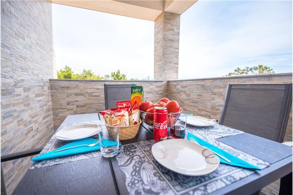 Apartment A2, for 6 persons