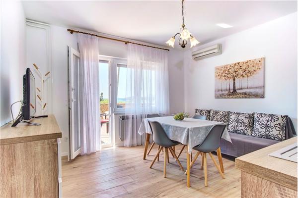 Apartment A1, for 4 persons