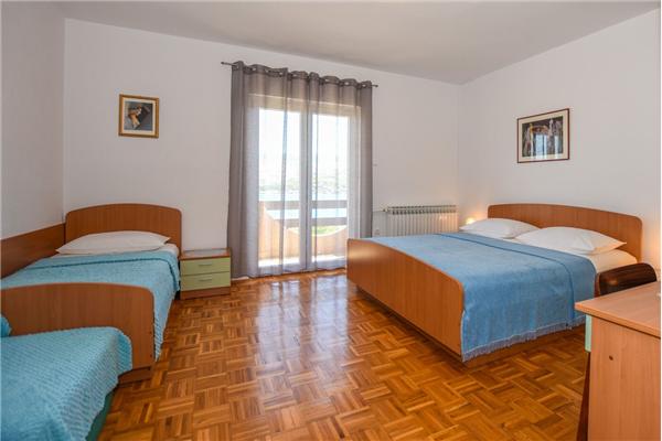 Apartment A1, for 3 persons