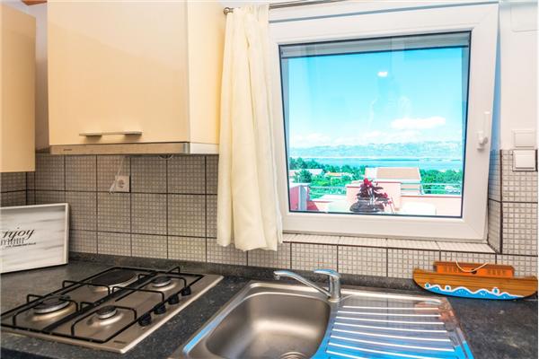 Apartment A2, for 5 persons