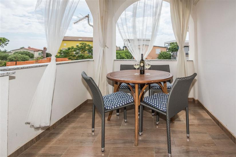 Apartment A1, for 2 persons