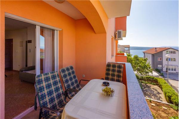 Apartment A1, for 4 persons