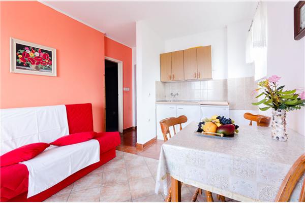 Apartment A1, for 3 persons
