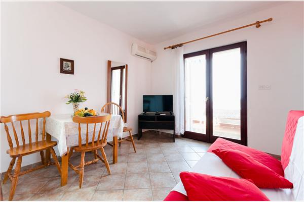 Apartment A1, for 3 persons