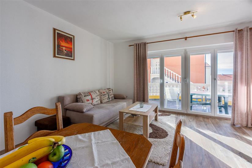 Apartment A1, for 3 persons