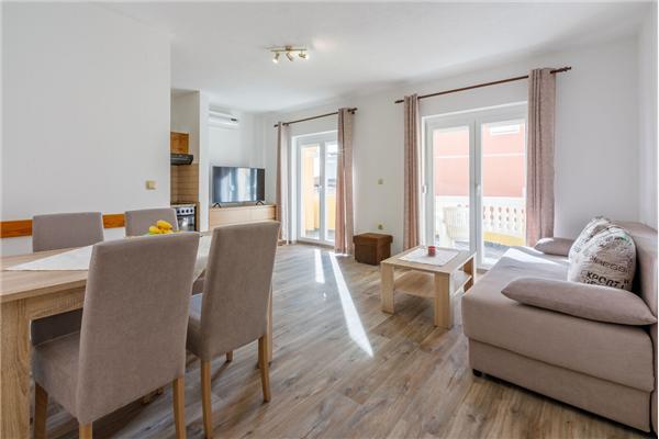 Apartment A2, for 4 persons