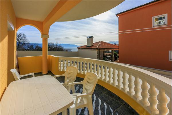 Apartment A2, for 4 persons