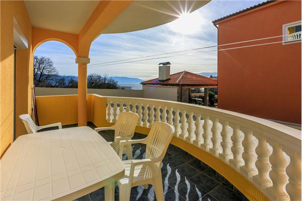 Apartment A2, for 4 persons