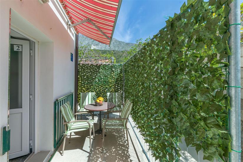 Apartment A2, for 6 persons