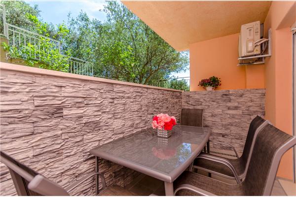 Apartment A1, for 3 persons