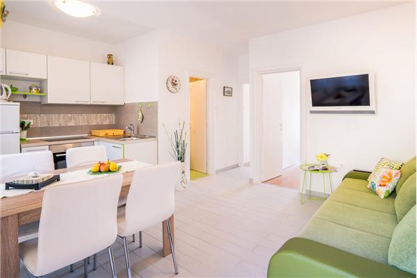 Apartment A2, for 3 persons