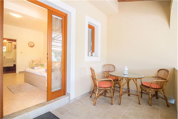 Apartment A5, for 2 persons