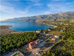 Lägenhet DANE-30 m from the pebble beach Rovanjska, Storlek 120,00 m2, Luftavstånd till havet 30 m, Luftavståndet till centrum 500 m