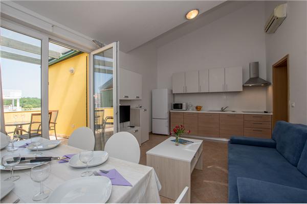 Apartment A2, for 6 persons