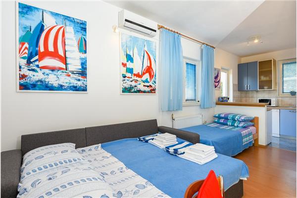 Apartment A1, for 2 persons