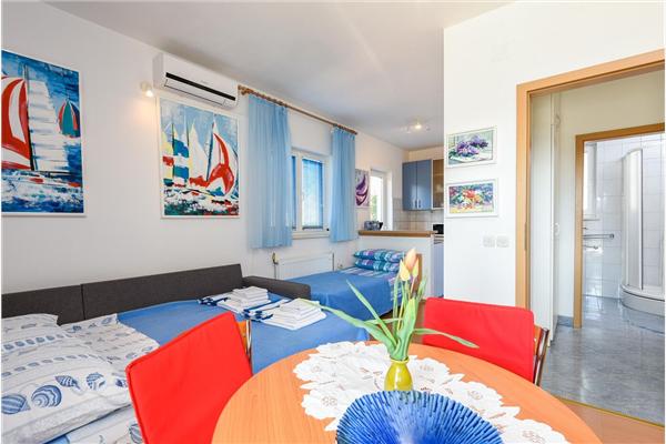 Apartment A1, for 2 persons