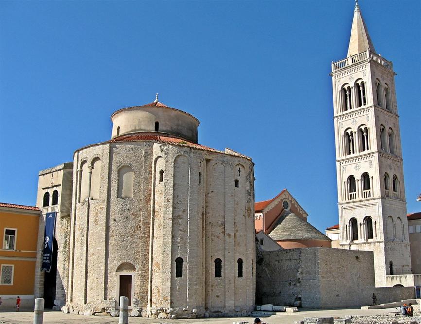 Zadar-old-town-church-of-Saint-Donat