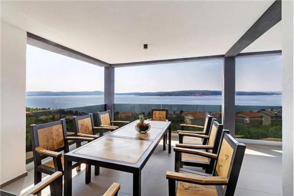 Apartment A3, for 8 persons