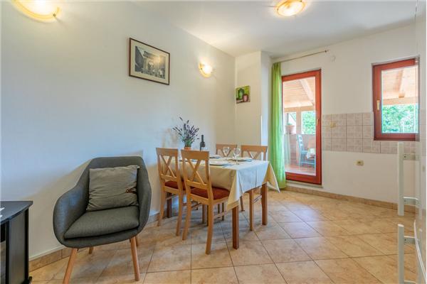 Apartment A1, for 3 persons