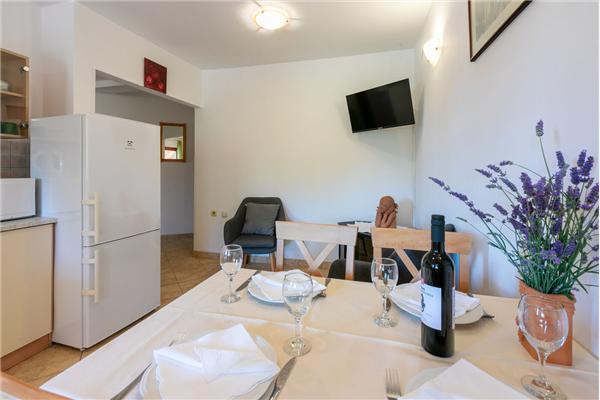 Apartment A1, for 3 persons