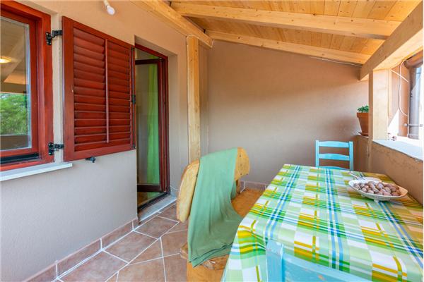 Apartment A1, for 3 persons