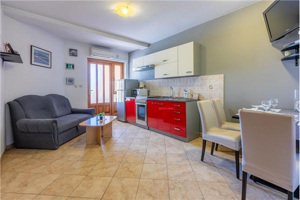 Apartment A2, for 3 persons