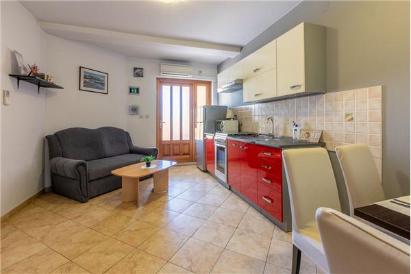 Apartment A2, for 3 persons