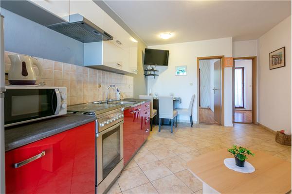 Apartment A2, for 3 persons