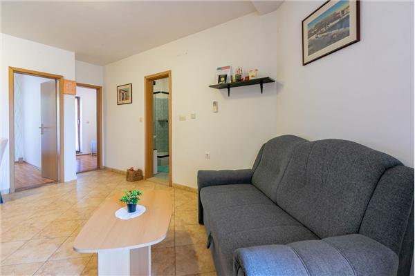 Apartment A2, for 3 persons