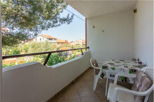 Apartment A2, for 3 persons