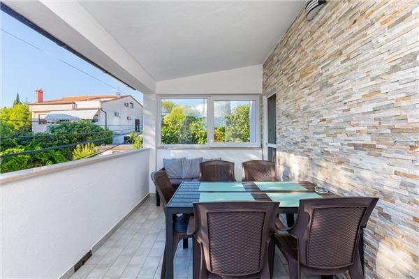 Apartment A2, for 4 persons