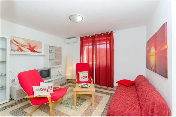 Apartment A1, for 5 persons