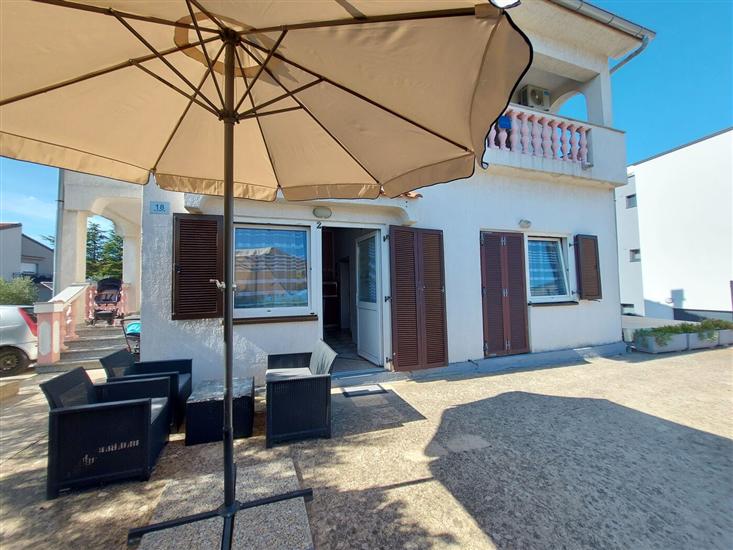 Apartment A2, for 3 persons