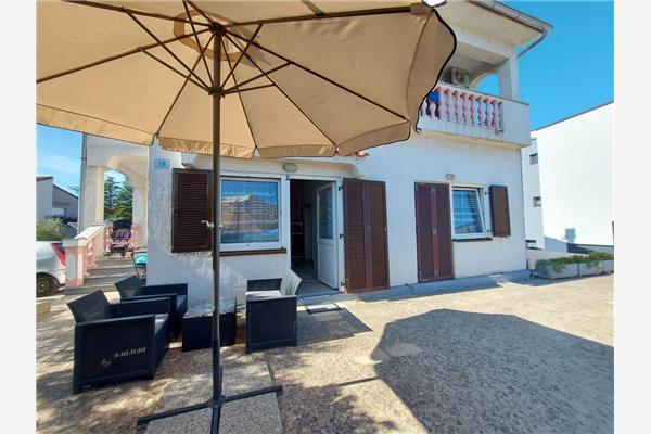 Apartment A2, for 3 persons