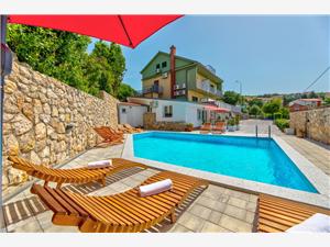 Apartments Jasna Crikvenica, Size 22.00 m2, Accommodation with pool, Airline distance to the sea 200 m