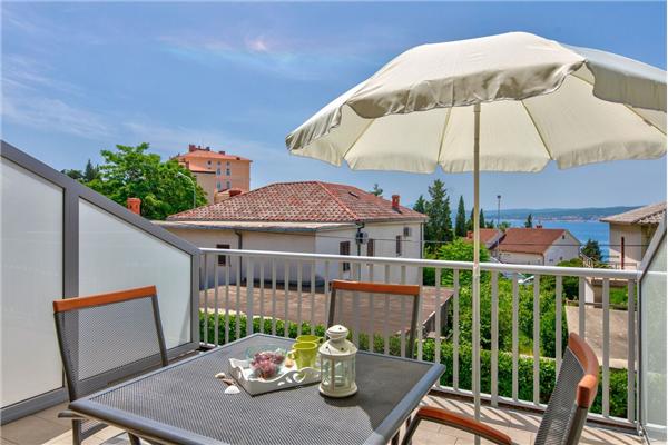 Apartment A2, for 4 persons