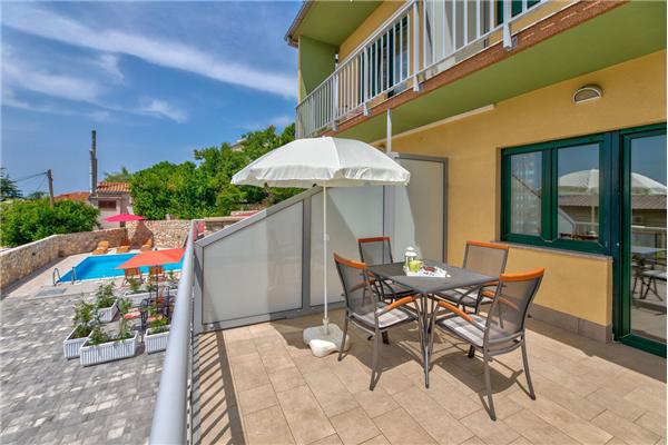 Apartment A2, for 4 persons